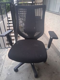 Ergonomic Office Chair Adjustable Lumbar Support 