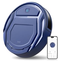 OKP Life K2 Robot Vacuum Cleaner 1800 mAh, Blue