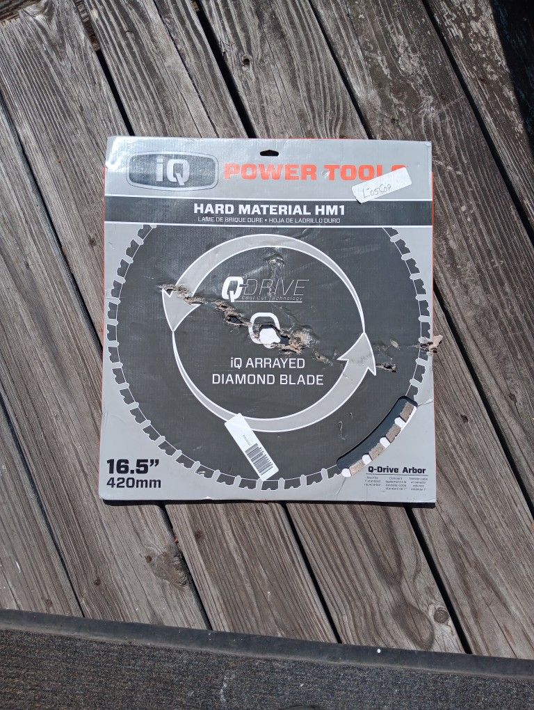 IQ 16.5" Diamond Blade