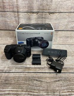 Camera Cinema Blackmagic BMPCC 6K Great Condition