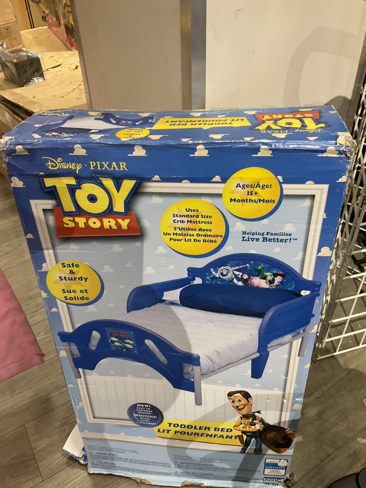 NEW Toy Story Kids Bed – Buzz & Woody Fans!