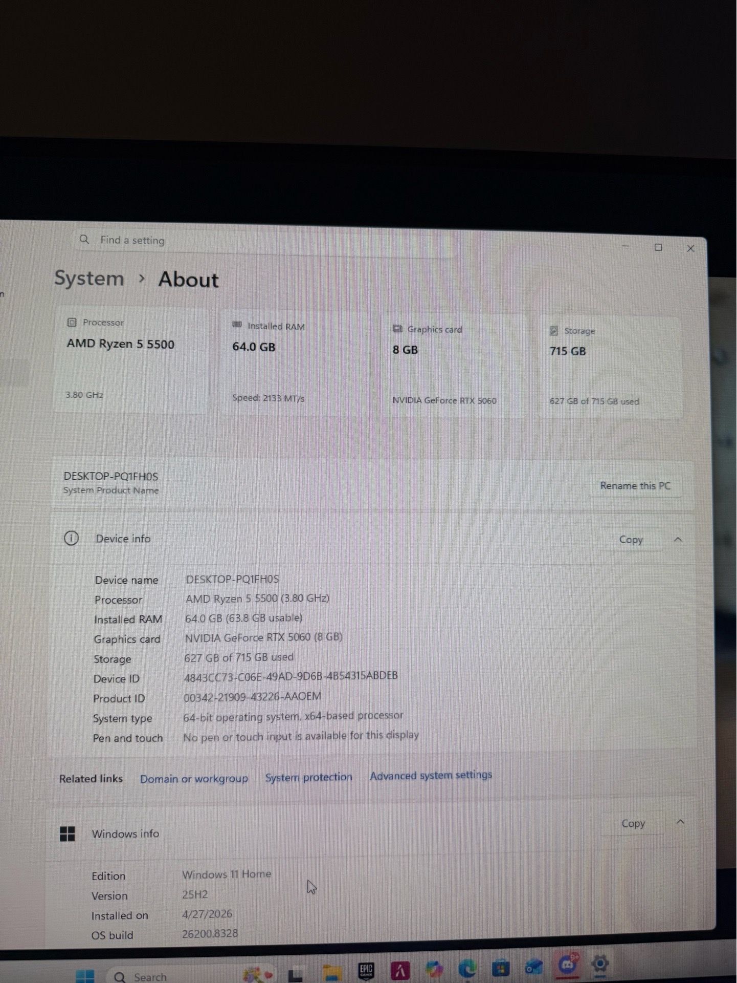 Gaming pc
