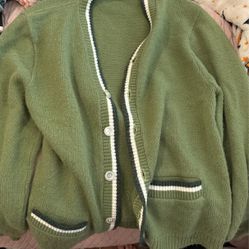 Green Vintage Sweater