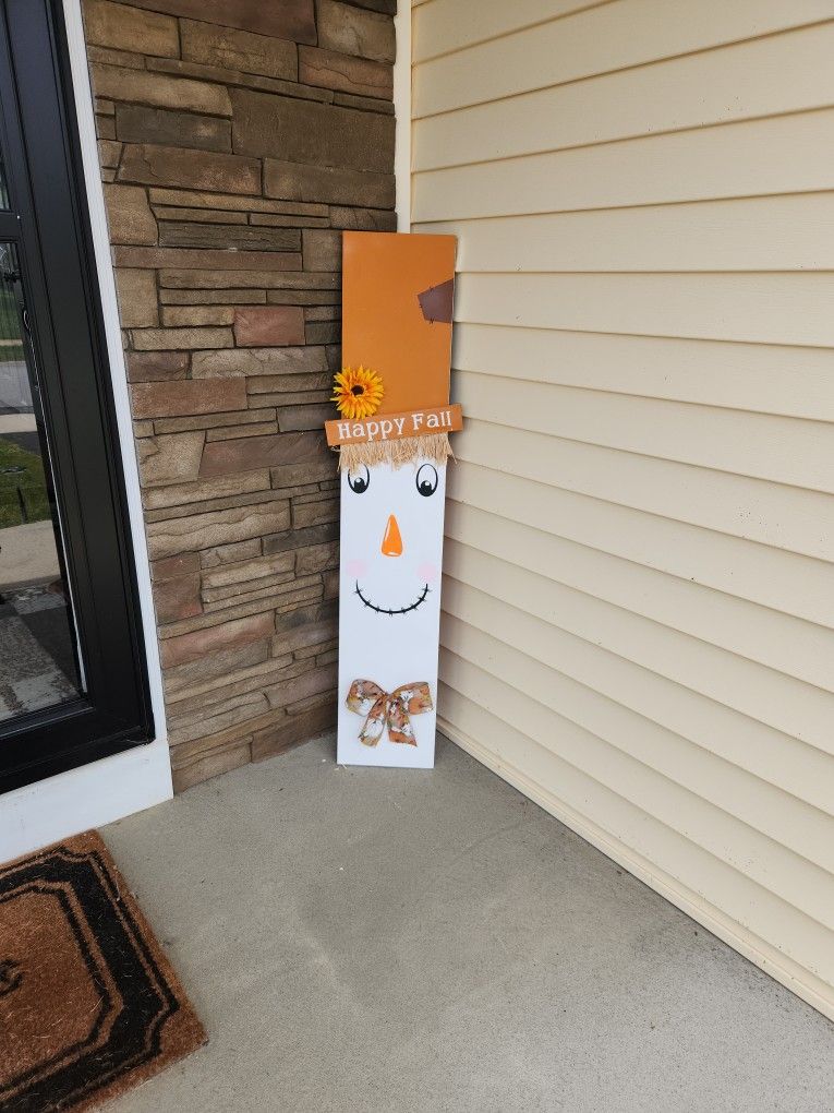 Fall and Holiday Welcome Sign