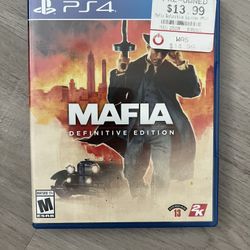 Mafia Definitive Edition PS4