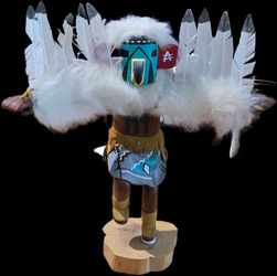 Crafted artwork native indigenous wood