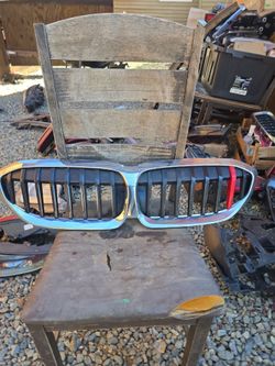 2019 to 2022 BMW 3-SERIES G20 FRONT GRILLE CHROME OEM