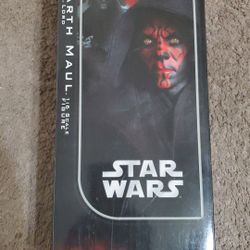 Star Wars side show darth maul doll