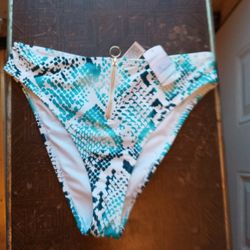 Forever 21 XL Zip Up Swimbottom