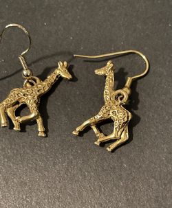 Giraffe Earrings 