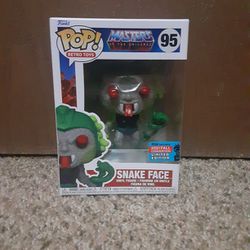 Funko Pop Retro Toys Masters of the Universe Snake Face 2021 Fall Convention Limited Edition 