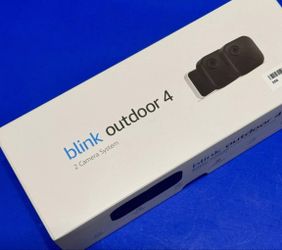 Blink Outdoor (newest 4th Gen) wireless two camera system with Sync Module - NEW & SEALED