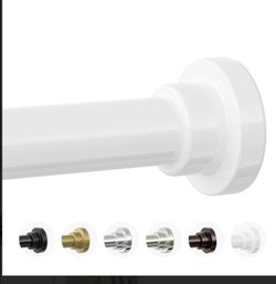 Mcrbeay heavy duty Shower Curtain Rod 28-46