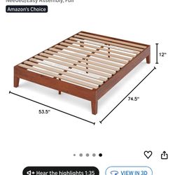 Bed frame Full Used