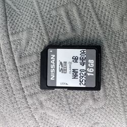 Infiniti/nissan Navigation SD Card