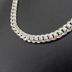 925 Sterling Silver Miami Cuban Necklace 24” 6.5mm 57.20grams 161269 4
