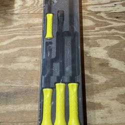 Snap-on 4 PC Striking Pry Bar Set - (Hi Viz)