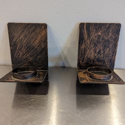 Candle holders wall mounted
