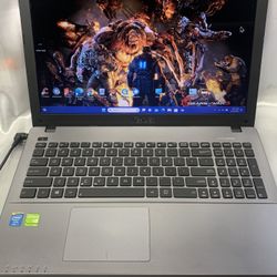 i7…GAMING.  ASUS NÓTEBOOK  LAPTOP And has VIRTUAL DJ install. Already with 500 Songs8 GENERATION …256 Gb SSD(  capacity )…12.00 GB -RAM . SUPER FAST  