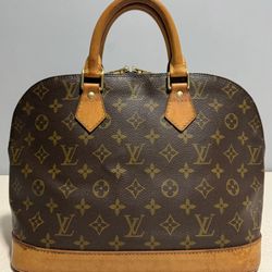 Louis Vuitton Alma PM Monogram Canvas Leather