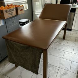 Medical Exam Tables Set Of 2 Walsworth Wood Workers Wood & Polyurethane Vintage