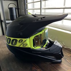 Thor L59-60 Helmet/ 100% Goggles 