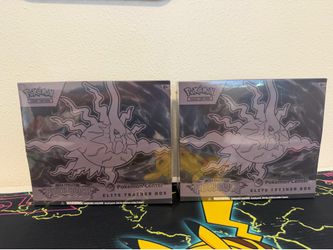 Pitch black Pokemon Center ETB