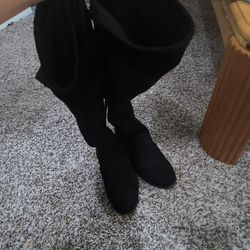 Women's Time And True Knew Length Boots Size 8