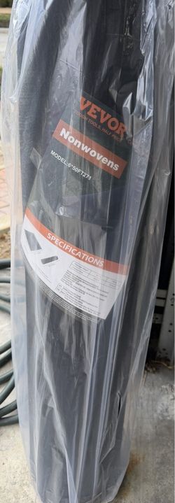 Vevor Non Woven Geotextile Fabric (6x50ft) 8OZ