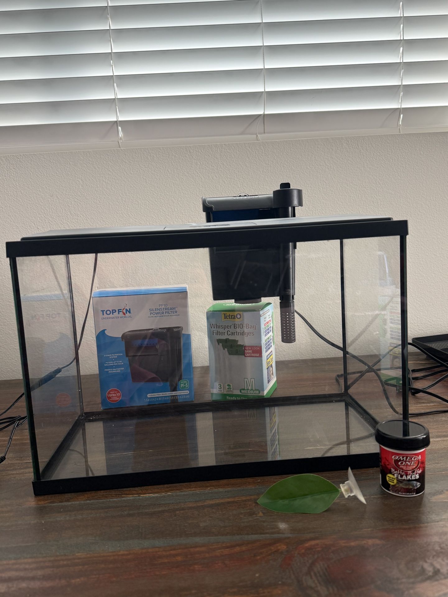 5 Gallon Betta Fish Tank (FULL KIT)