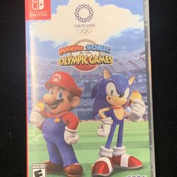 Nintendo Switch Mario & Sonic at The Olympic Games: Tokyo 2020(NO MANUAL)