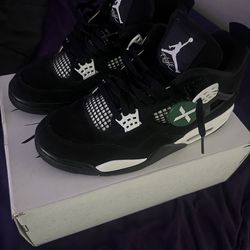 Jordan 4 retro black/white