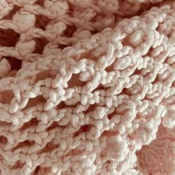 handmade crochet blanket for baby girl