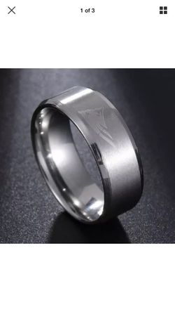 Silver New England Patriots Ring