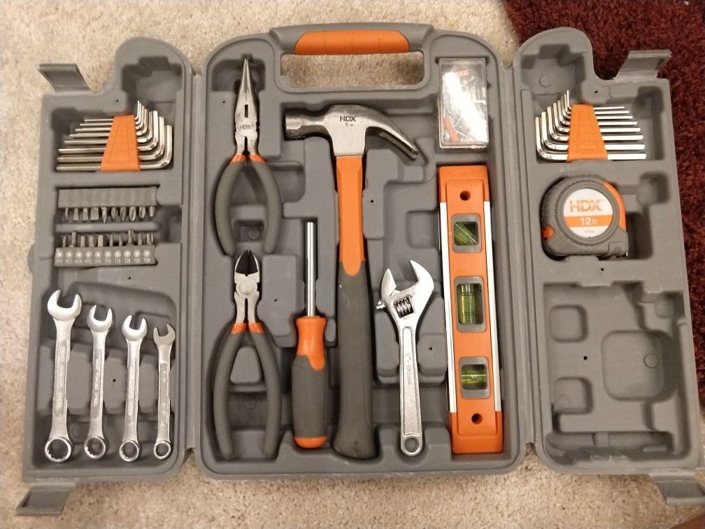 HDX 50 Piece Tool Box Set