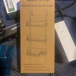 3 Tier Over The Door Shower Caddy