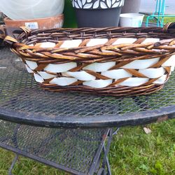 Decent Brown N White Basket