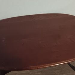 Round Wooden Coffee/ Center Table