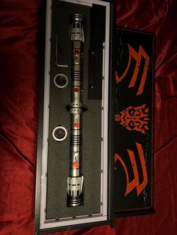 Darth maul lightsaber