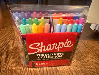 Sharpie Markers Ultimate Collection, Permanent Markers, Fine Tip, 65 Count