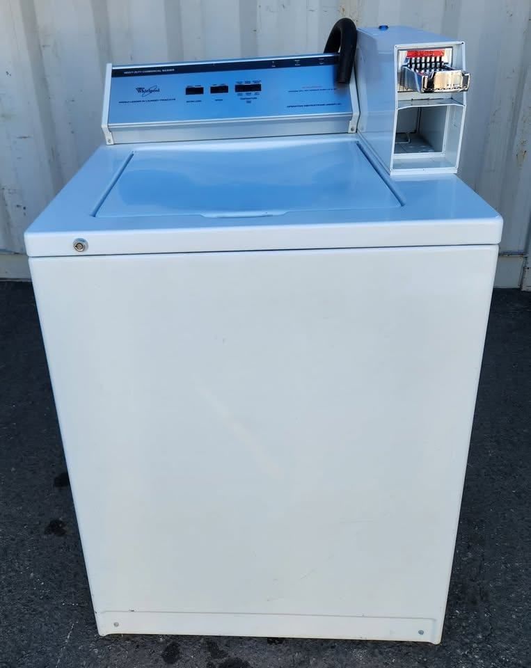 Whirlpool Commercial Top Load Washer β Coin-Op