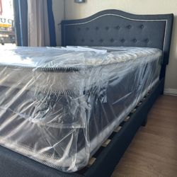 Queen Double Pillowtop New Mattresses New Pillowtop New Memory Foam New Bed Frames Nuevo Colchones Camas Nuevas ‼️ 