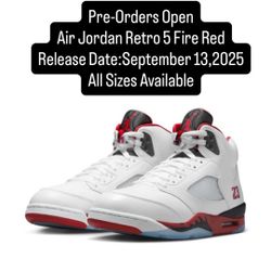 Air Jordan Retro 5 Fire Red