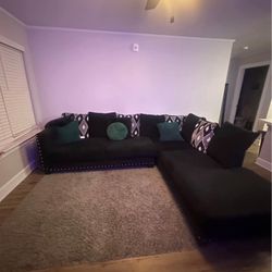 Black Sectional 