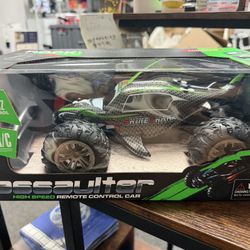 1:18 RC Shark Car, 2.4 GHz Remote Control Car Shark Car with LED Lights, High Speed 20 Km/h, Strong Power and Shock Absorption, Best Gifts for Kids