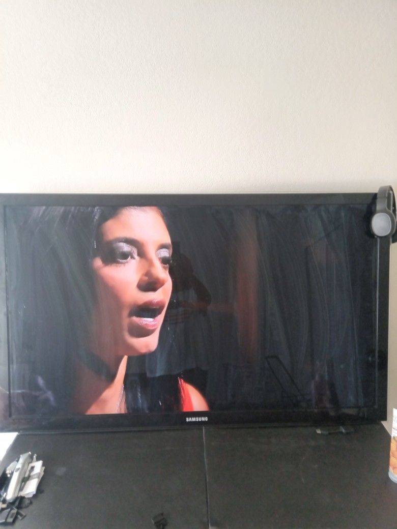 60in TV With Remote & Fire stick