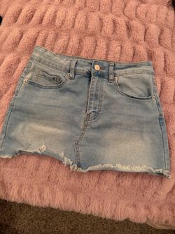 Jean Mini Skirt