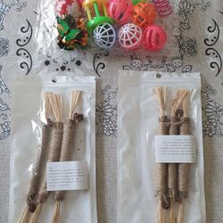 Toys And Sticks For Cats