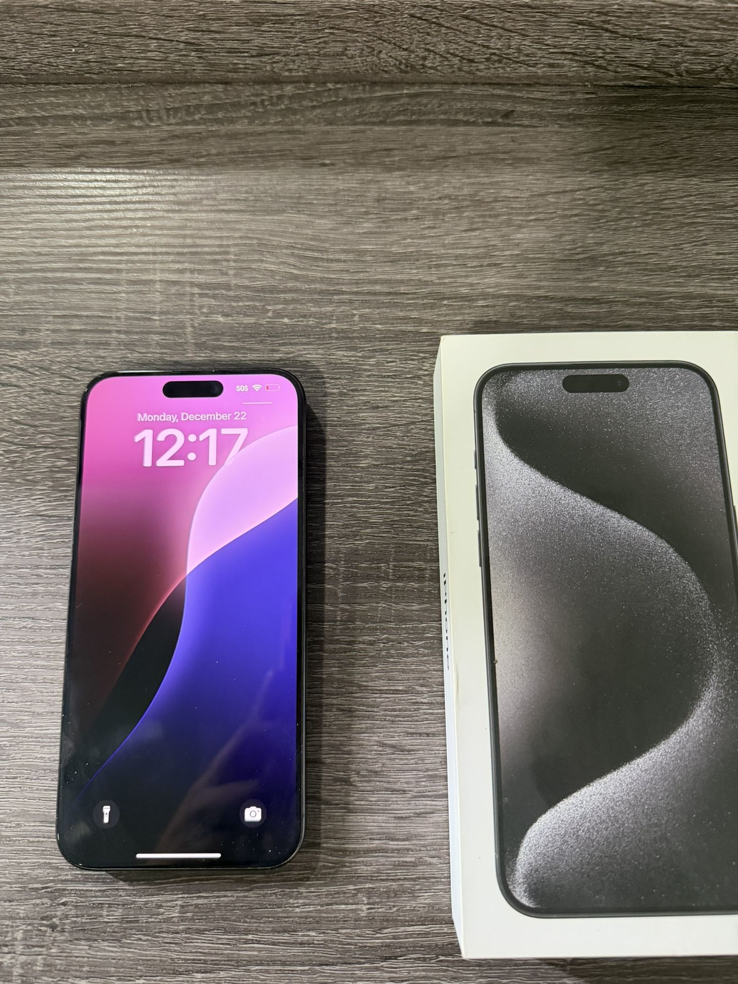 Iphone 15 Pro Max - 256GB Black Titanium Unlocked