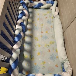 Beautiful Handmade Baby Bumper 